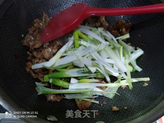 Lamb with Scallions recipe