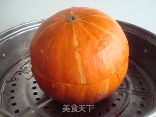 Pumpkin Steamed Preserved Fish recipe