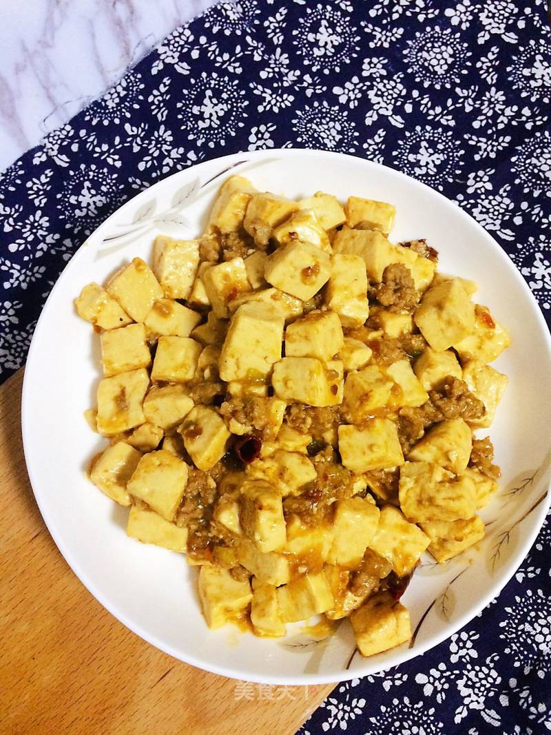 Homemade Tofu with Minced Meat recipe