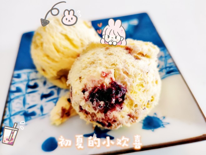 Blueberry Ice Cream recipe