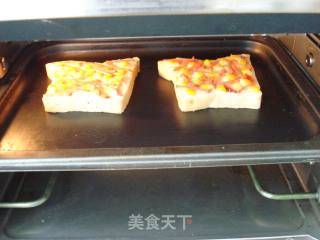 Corn Toast Pizza recipe