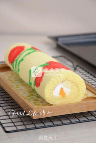 【painted Cake Rolls】 recipe