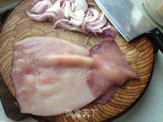 Squid Roll with Grapefruit Sauce recipe