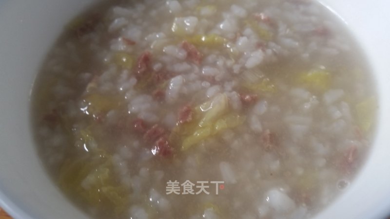 Beef and Choy Sum Congee-replenishing Strength After Xiao Chao! recipe