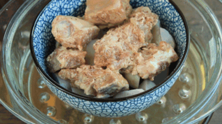 Steamed Pork Ribs with Taro is So Delicious! recipe