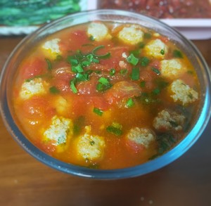 Tomato Meatball Soup recipe