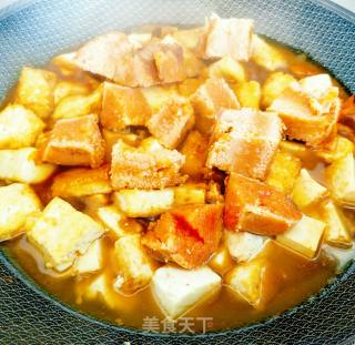 Braised Fish Roe Tofu recipe