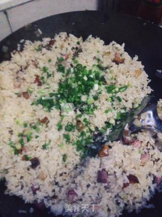 Bacon and Onion Fried Rice recipe