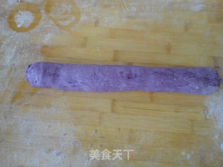 Purple Sweet Potato Chrysanthemum Roll recipe