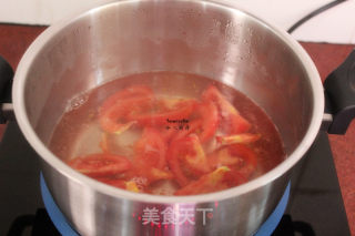 Tomato Egg Drop Soup recipe