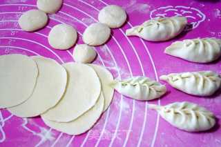 Dumplings with Leek and Pleurotus Eryngii Stuffing recipe