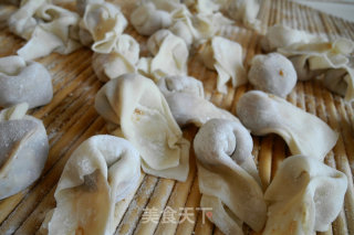 Mushroom Pork Wonton recipe