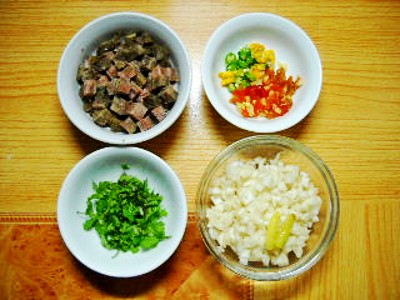 Kimchi Beef Fried Rice recipe