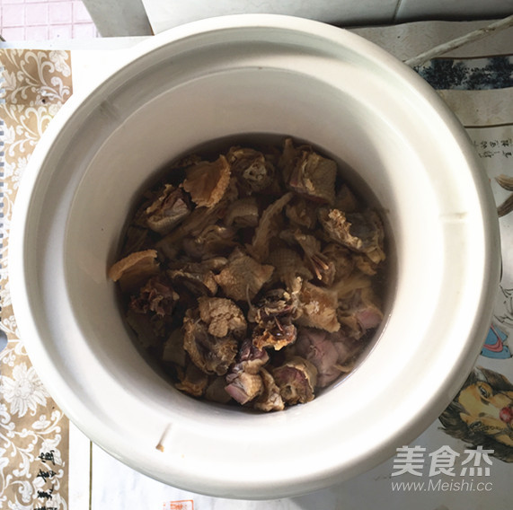 Cured Duck Soup with Bamboo Shoots recipe