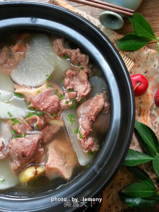 Stewed Winter Style--braised Lamb and Carrot Soup recipe