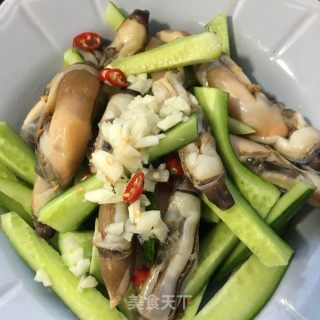 Clam King Mix with Cucumber Strips recipe
