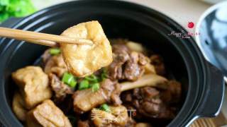 Braised Duck Pork with Tofu recipe