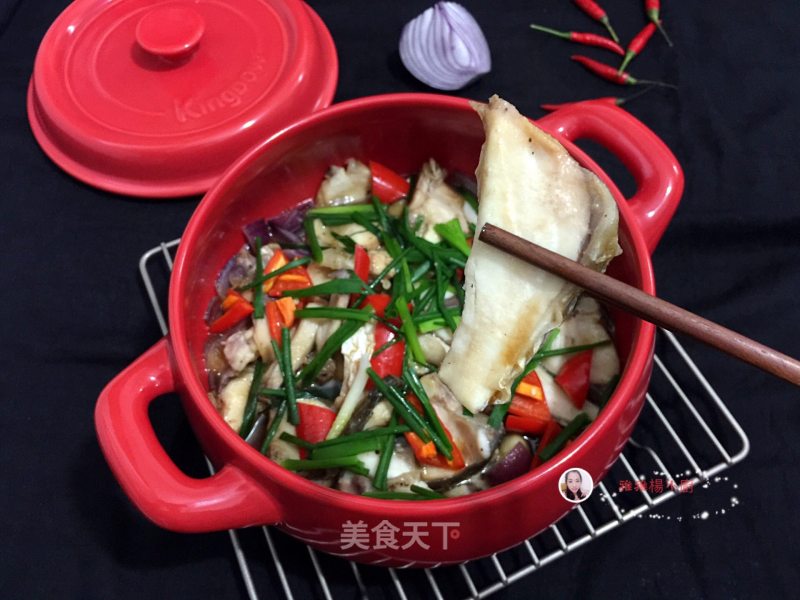 Kun Bo Casserole Ginger Garlic Baked Fish recipe