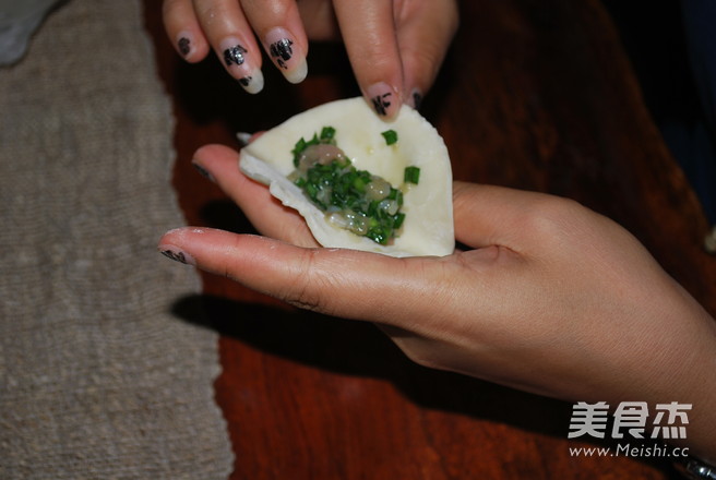 Swan Eggshell Dumplings recipe