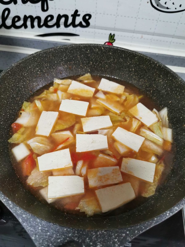 Tomato Tofu Soup recipe