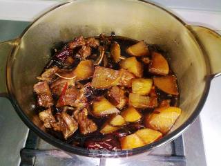 Braised Lamb Stewed with Radish recipe