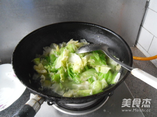 Stir-fried Green Kale with Tomatoes recipe