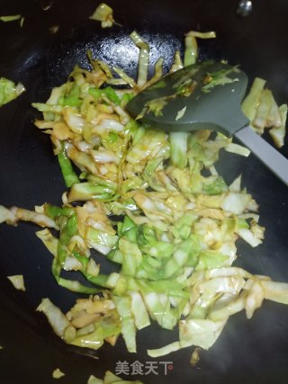 Stir-fried Shredded Cabbage recipe