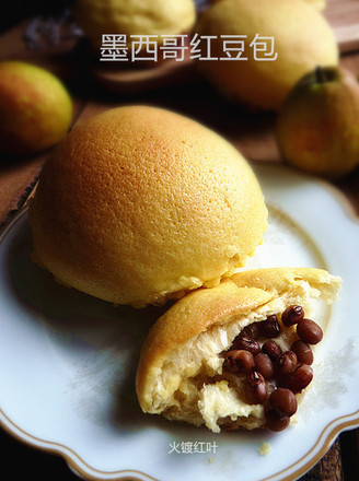 Mexican Red Bean Buns recipe