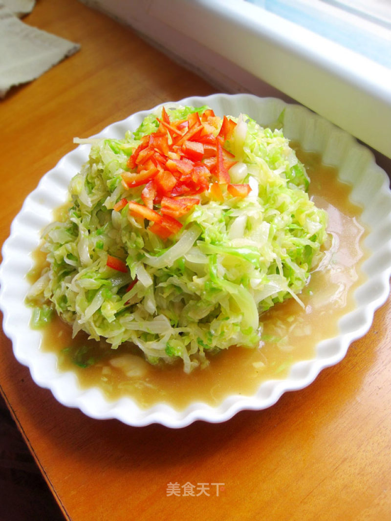 Green Cabbage Salad recipe