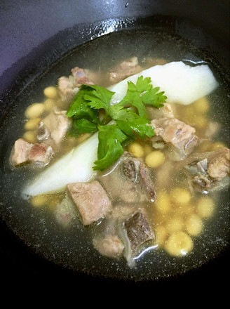 Yam Soy Pork Ribs Soup recipe