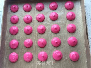 French Sakura Macaron recipe