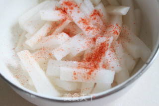 Hot and Sour Radish Crisp recipe