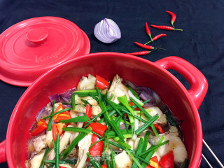 Kun Bo Casserole Ginger Garlic Baked Fish recipe