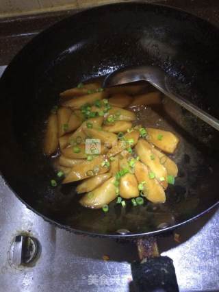 Scallion Roasted Yam recipe