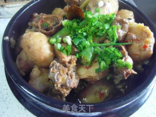 Braised Taro Chicken recipe