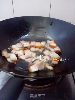 Baicai Visits The Door, Delicious and Not Expensive [cabbage Roasted Pork with Stir-fried Vermicelli] recipe