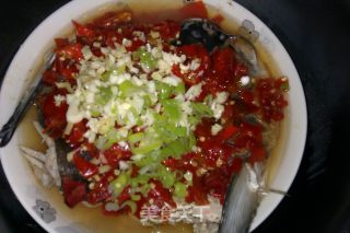 Electric Pressure Cooker Version Chopped Pepper Fish Head recipe