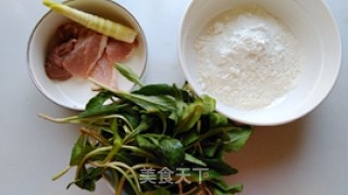 #春食野菜香#malantou Fresh Meat Fried recipe