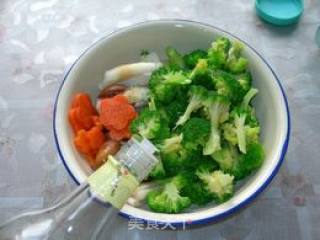 Broccoli with Mushrooms recipe