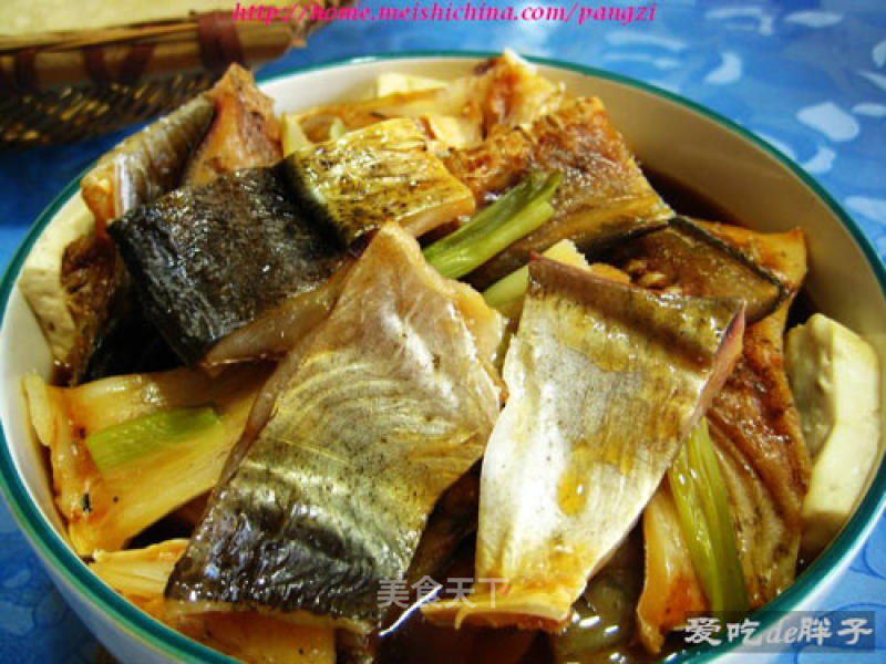 Private Steamed Tofu with Salted Fish recipe