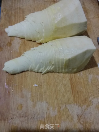 Braised Winter Bamboo Shoots in Oil recipe