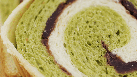 Matcha Red Bean Toast [ms. Kong Teaches Cooking] recipe