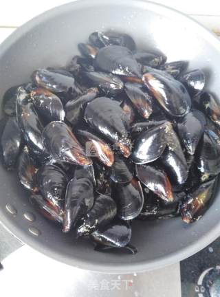Scallion Oil Mussels recipe