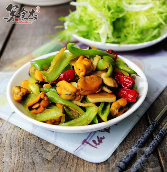 Stir-fried Haihong with Chili recipe