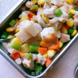 Steamed Vegetables with Chicken Breast recipe