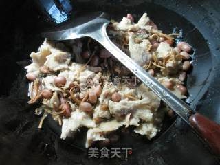 Peanuts, Rice, Bamboo Shoots, Dried Vegetables, Barbecue Bran recipe