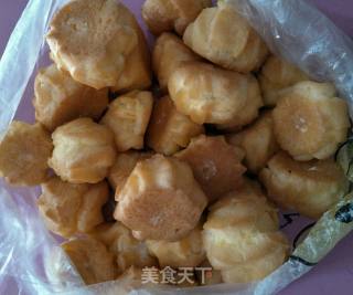 Golden Puff Tower recipe