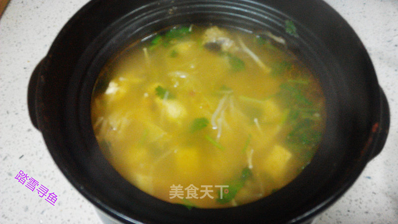 Casserole Spicy Cabbage Tofu Soup recipe