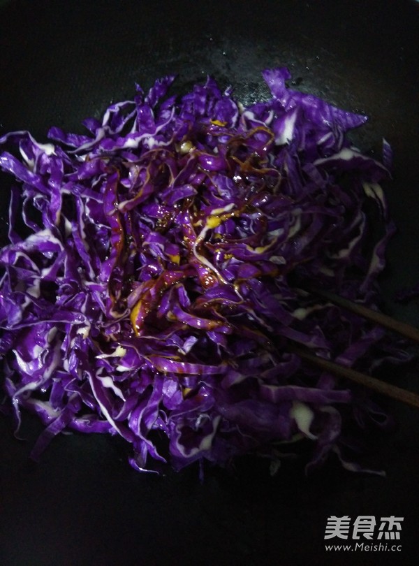 Purple Cabbage Salad recipe