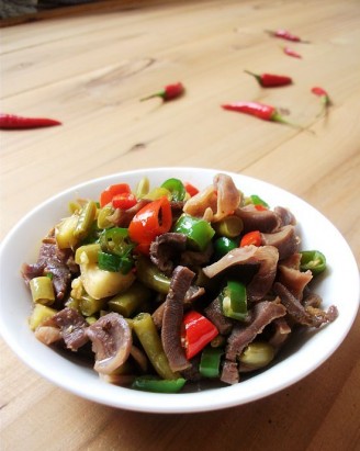 Stir-fried Chicken Gizzards with Spicy Capers recipe